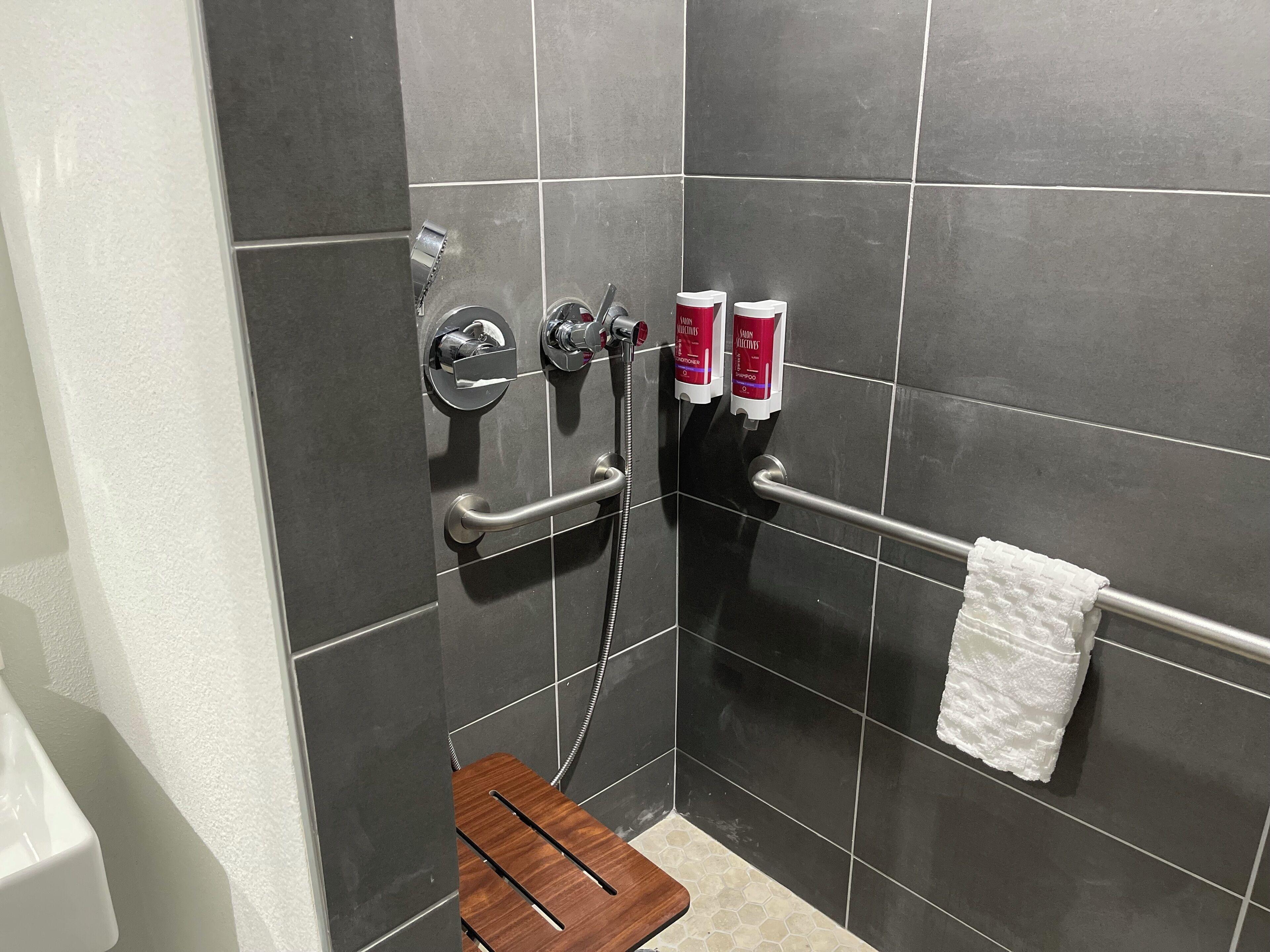 King Room Roll Shower Disability Access